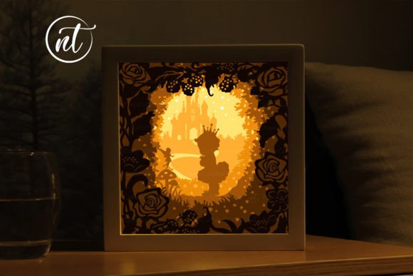 Baby Princess Shadow Box SVG Review