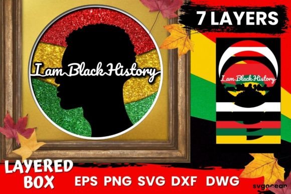 Black Man Shadow Box Svg Temple: 3D SVG Review