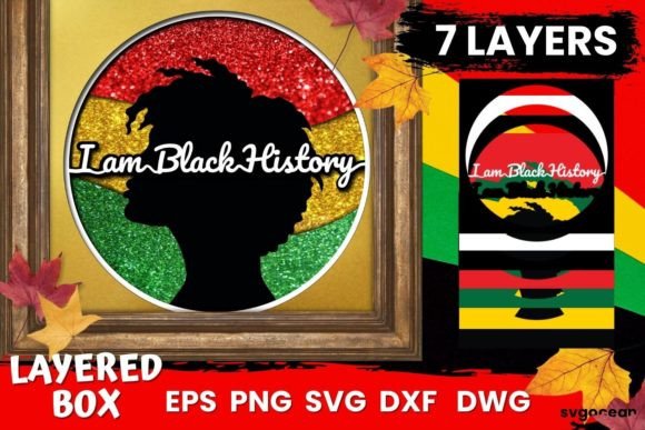 Black Women Shadow Box Svg Temple: 3D SVG Review