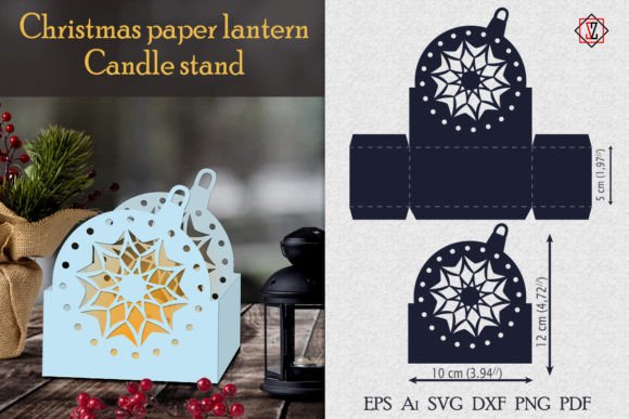 Christmas Candlestick Stencil 3D SVG Review