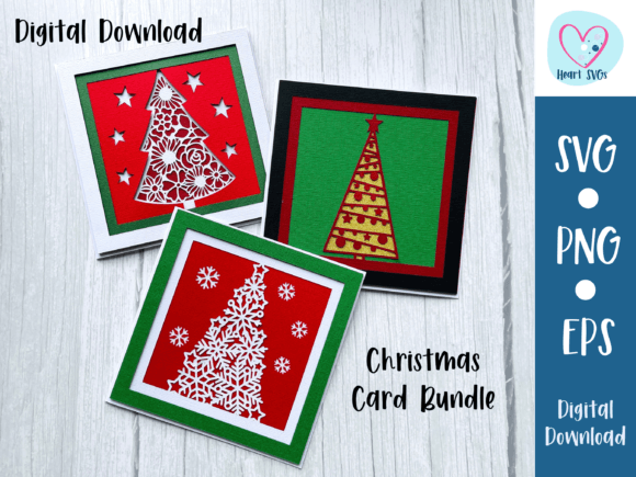 Christmas Card SVG Bundle: 3D SVG Review