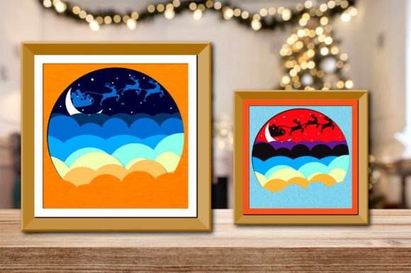Christmas Cloudy Night 3d Shadow Box: A Publisher's Review