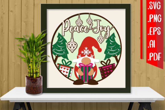 Christmas Layered Papercut 13: A 3D SVG Review