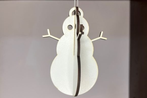 Christmas Ornament - Snowman 3D SVG Review