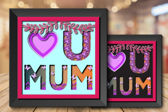Review: Mother's Day 3D Mum Shadow Box Layered