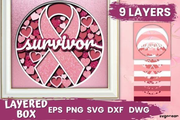 Survivor Shadow Box Svg Temple: 3D SVG Review