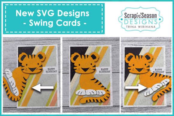 Swing Card - Tiger: 3D SVG Shapes Review