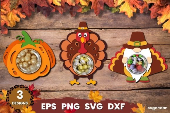 Thanksgiving Candy Dome: 3D SVG Shapes Review